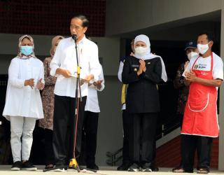 Presiden Jokowi Bilang Pasar Besar Ngawi Bisa Pulihkan Perekonomian