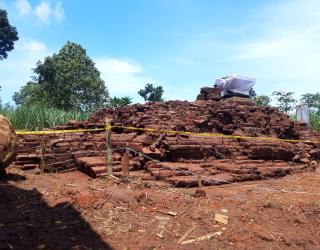 Temuan Baru Candi Srigading Mataram Kuno