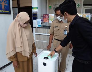 Tekan Covid-19, Modena Bantu Air Purifier di Malang