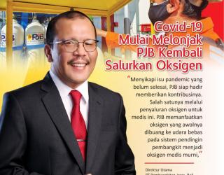 PJB Salurkan Oksigen Medis