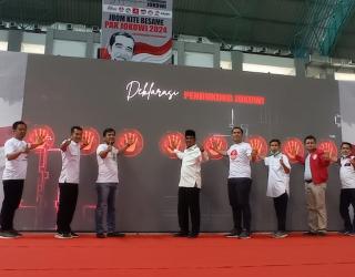 Kompak..Tujuh Organisasi Ini Setia Pada Presiden Jokowi