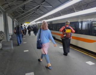 Jelang Perayaan Hari Raya Nyepi, Aktivitas Penumpang KA Daop 8 Surabaya Berjalan Normal
