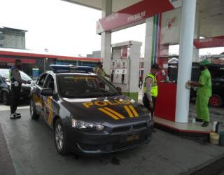 Polres Malang Pastikan Stok Pertalite Aman di SPBU