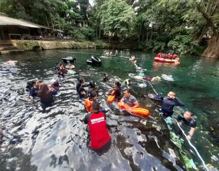 Generasi Muda Malang Raya Pelatihan Rescue Bahari Bela Negara