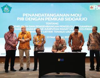 PJB Mulai Manfaat Sampah Sidoarjo Untuk PLTU. Respon Bupati Sidoarjo Begini..