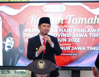 Peringati Hari Pahlawan Wagub Jatim Beri Pesan Panting. Simak Pesannya..