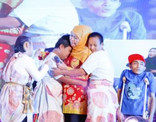 Gubernur Jatim Bilang Penyandang Disabilitas di Jatim 'No One Left Behind'
