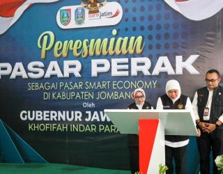 Bank Jatim Dukung Sistem Digitalisasi Pasar Perak Jombang