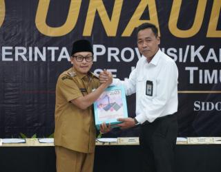 Serahkan LKPD TA 2022 Unaudited, Walikota Sutiaji: Pemerintah Harus Transparan dan Akuntabel
