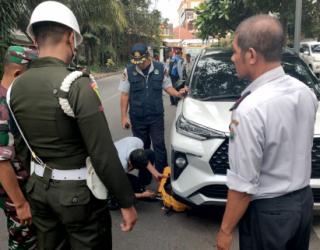 Dishub Kota Malang Operasi Parkir Liar