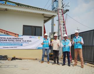 Dukung Akselerasi Pertumbuhan Ekonomi, UP3 Sidoarjo Berkontribusi dalam Kegiatan Penyalaan Serentak se-UID Jawa Timur