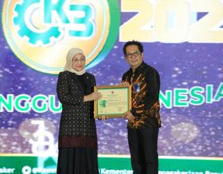 PLN NP UP Brantas Borong Penghargaan K3 Awards 2023