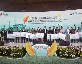 Angkat Tema Transisi Energi, 24 Karya Jurnalistik Nasional Raih PLN Journalist Award 2022