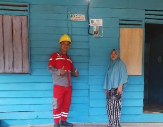 Tiga Desa Perbatasan RI-Malaysia Kini Dilayani Listrik PLN 24 Jam dari Program PMN