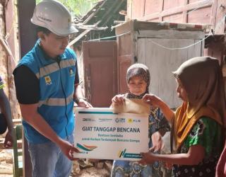 PLN Salurkan Bantuan Warga Terdampak Gempa di Pacitan dan Trenggalek