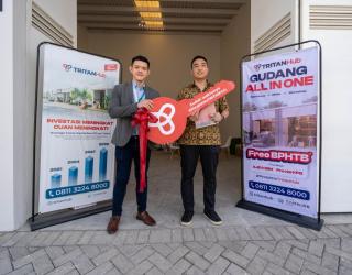TritanHub Kembali Serahkan ke Dua Properti Pergudangan