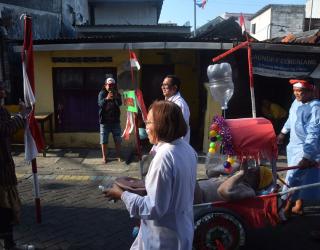 Anak Djoko Widodo Tarik Perhatian Warga Surabaya, Ini yang Dilakukan