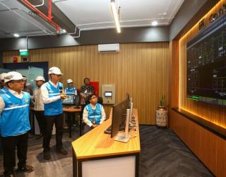 Mensesneg Resmikan Revitalisasi Kelistrikan PLN di Istana Kepresidenan
