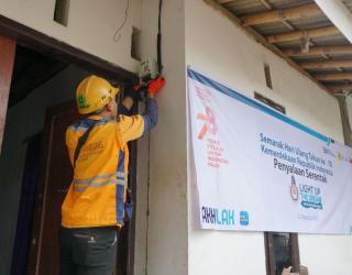 Program Light Up The Dream PLN Nyalakan Sambung Baru Listrik 442 KK Tidak Mampu