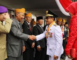 Wali Kota Malang Sutiaji dan Wawali Sofyan Edi Jarwoko Pamitan
