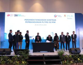 Dukung Transisi Energi, Rekadaya Elektrika Bangun PLTMG 50 MW di Batam