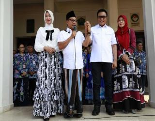 Sutiaji-Edi Pamit Dari Balai Kota Malang