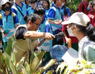 Pelajar SMP Santa Maria Datangi Kampung Edukasi Sampah, Belajar Apa?