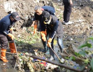 Penjabat Wali Kota Malang Giatkan Bersih Kali