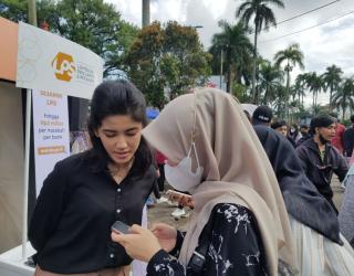 Terus Gencar Tingkatkan Literasi Keuangan, LPS Lakukan Sosialisasi di Car Free Day Kota Malang