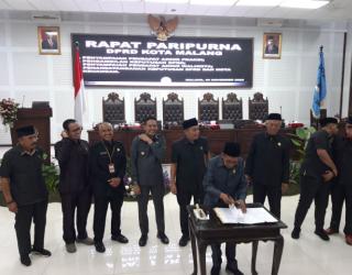 DPRD Kota Malang Setujui Perda APBD 2024
