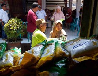 Pasar Murah Turunkan Harga Beras di Kabupaten Malang