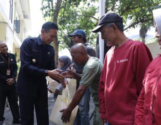 Gelar Pasar Murah, Penjabat Wali Kota Malang Optimistis Tekan Inflasi