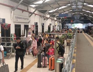 Penumpang Kereta Api di Tembus 19 Ribu Lebih, Daop 8 Beber Alasan