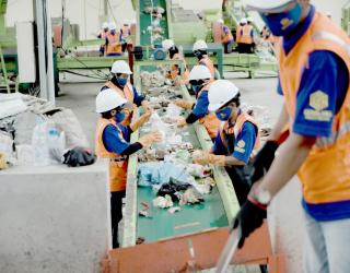 Pabrik Semen SBI Dapat Pasokan Bahan Bakar Berbasis Sampah Dari Sleman