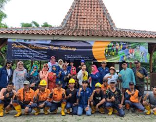 Forkom Pokdarwis dan DLH Kota Malang Wujudkan Kampung Tematik Ramah Lingkungan Berkelanjutan