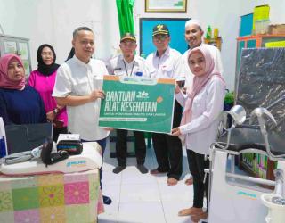 Bulan K3 : Terminal Teluk Lamong Salurkan Bantuan Alat Kesehatan