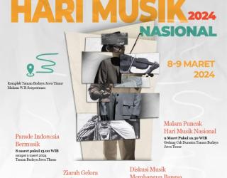 Peringati Hari Musik Nasional Para Musisi Siap Tampil di Ajang Parade Indonesia Bermusik 24 Jam