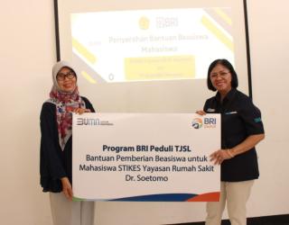 5 Mahasiswa Stikes RS Dr. Soetomo Dapat Beasiswa BRI