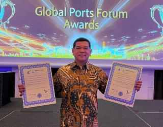 Bergengsi! Terminal Teluk Lamong Raih 2 Penghargaan Internasional