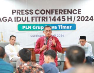 Menjelang Idul Fitri 1445 H, PLN Komitmen Jaga Keandalan Pasokan Listrik