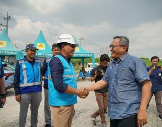 Pastikan Kesiapan Infrastruktur SPKLU, Kemenko Marves Kunjungi Lokasi SPKLU di Jawa Timur