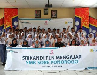 Peringatan Hari Kartini, Srikandi PLN Berikan Edukasi ke Siswi SMK