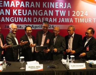 Kinerja Kredit Bank Jatim di Kuartal I/2024 Tumbuh 18,76%