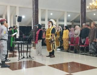 Pilkada 2024, KPU Bondowoso Lantik dan Ambil Sumpah 115 PPK
