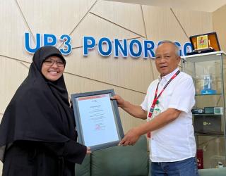 PLN Terima Penghargaan dari PMI Kabupaten Ponorogo