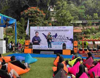BRI Terjunkan 18 Orang Ikuti Program Relawan Bhakti 2024 di Trawas Mojokerto