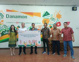 Danamon Dukung Peremajaan Perpustakaan di Universitas Brawijaya