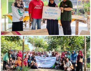 Peduli Lingkungan BPJS Ketenagakerjaan Cabang Gresik Driyorejo berkolaborasi Dengan Pegiat Lingkungan