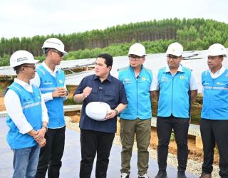 Menteri BUMN Apresiasi Gerak Cepat PLN Hadirkan Energi Bersih di IKN