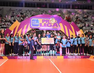Bertanding Ketat dan Sengit Lawan BIN, Jakarta Electric PLN Boyong Runner Up Proliga 2024